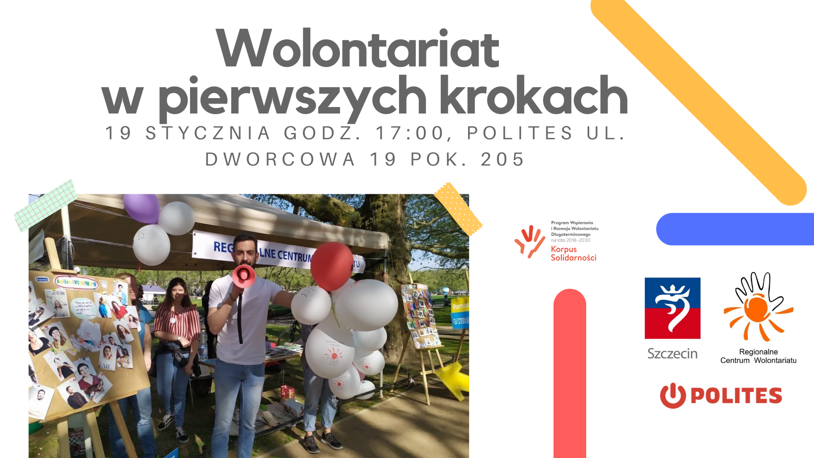 Warsztaty wstępne: Wolontariat w pierwszych krokach| styczeń 2022