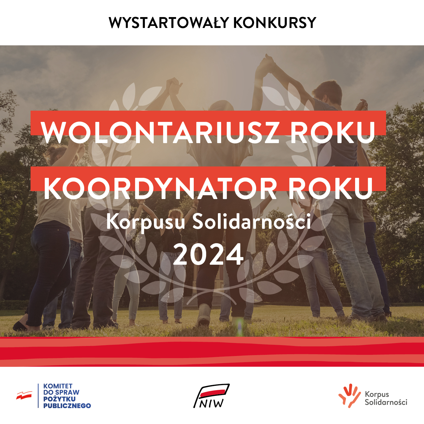 Ruszają konkursy na wybór Wolontariusza i Koordynatora Roku Korpusu Solidarności 2024￼