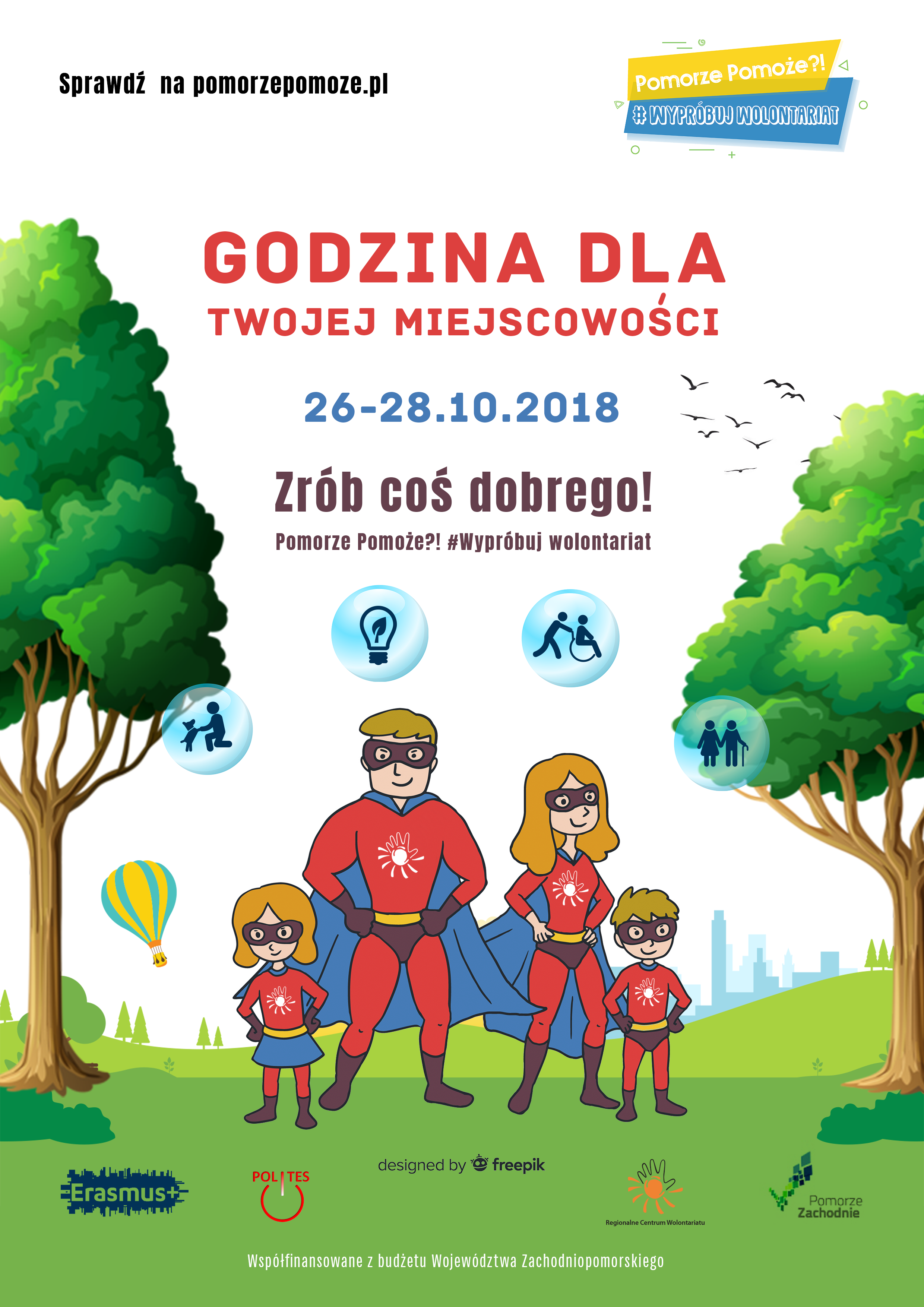 Masz wolną godzinkę? – To świetnie! Zrób coś dobrego dla Twojej miejscowości.