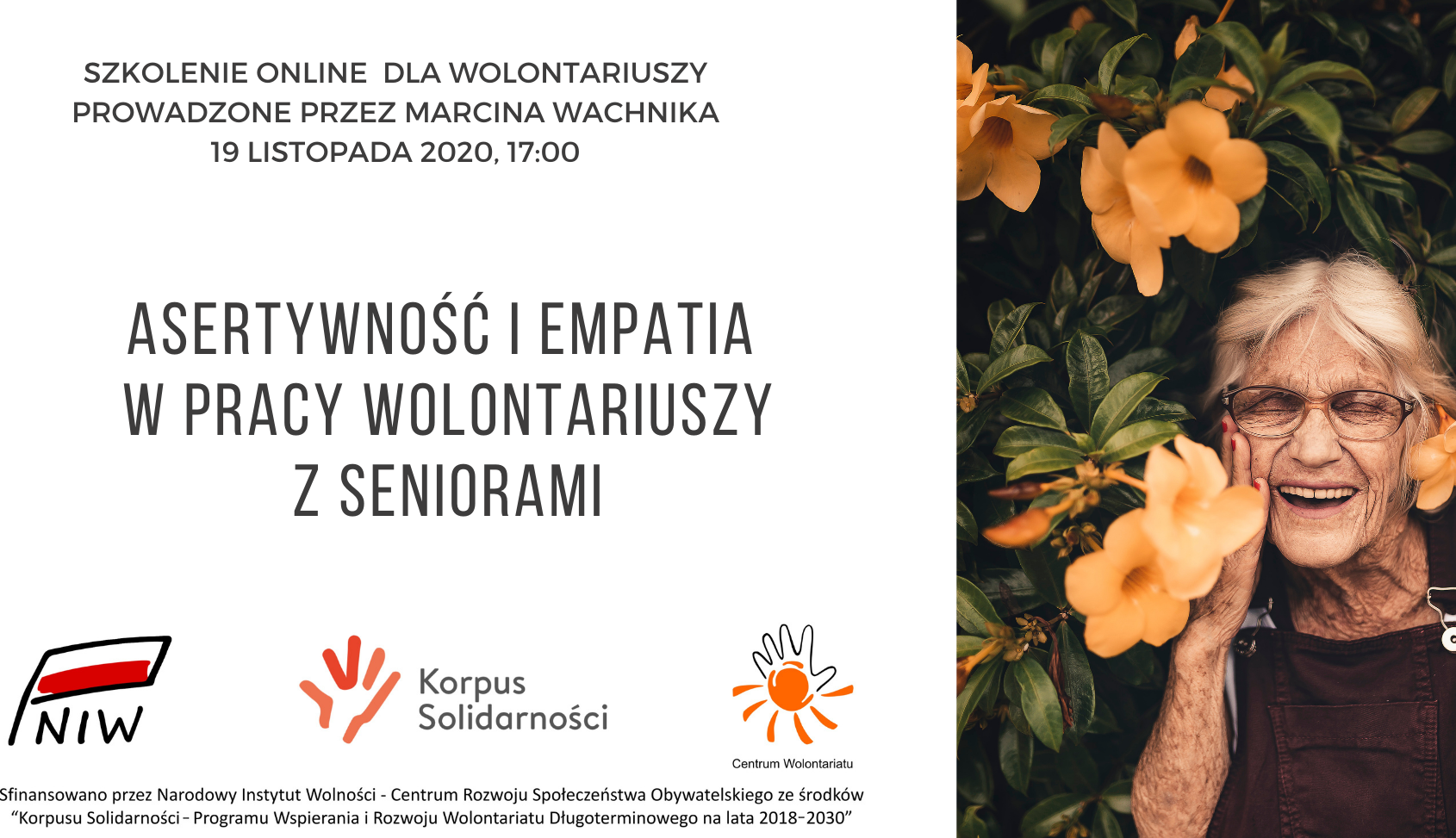 Asertywność i empatia w pracy wolontariuszy z seniorami