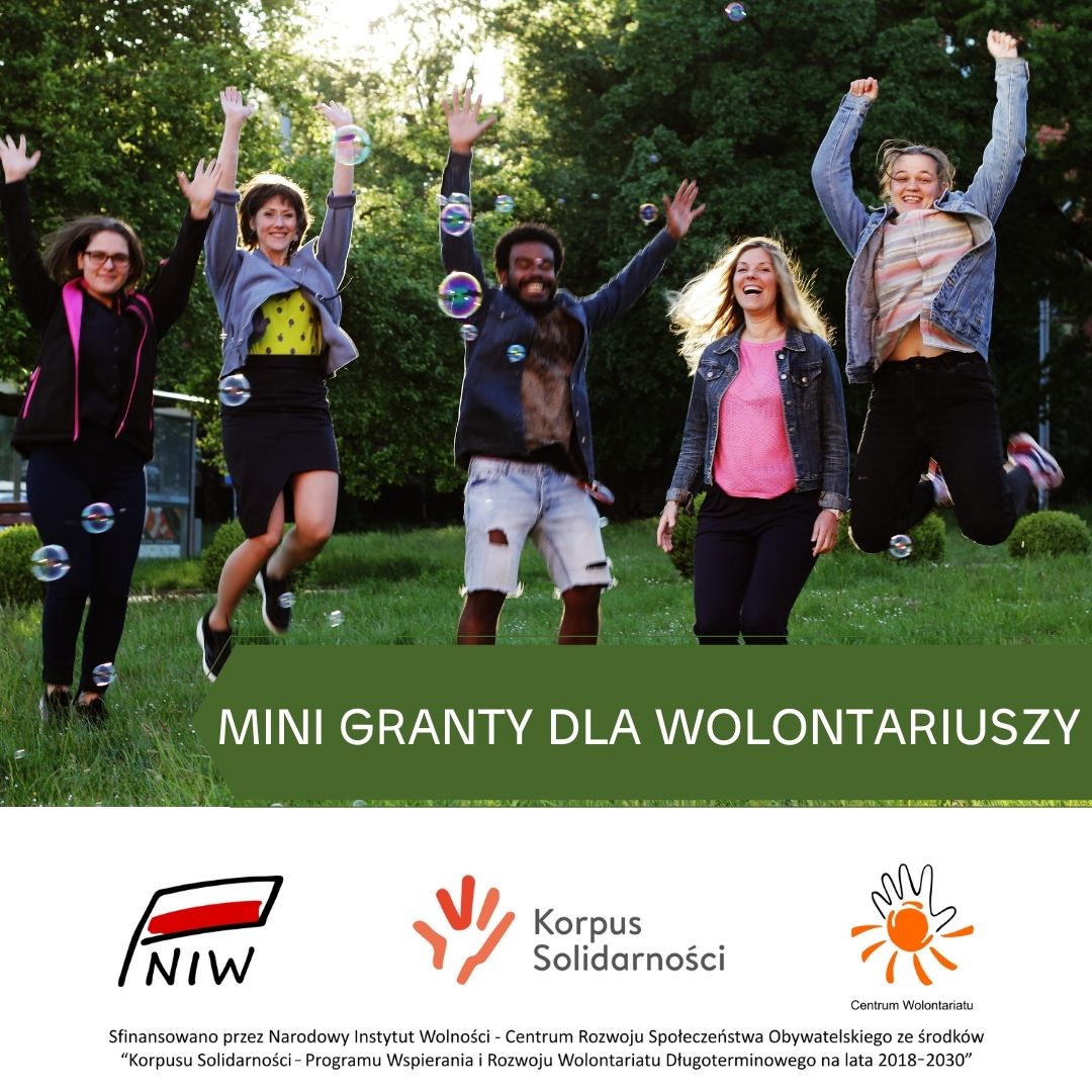Wyniki konkursu Mini granty na zachodniopomorskie inicjatywy wolontariackie