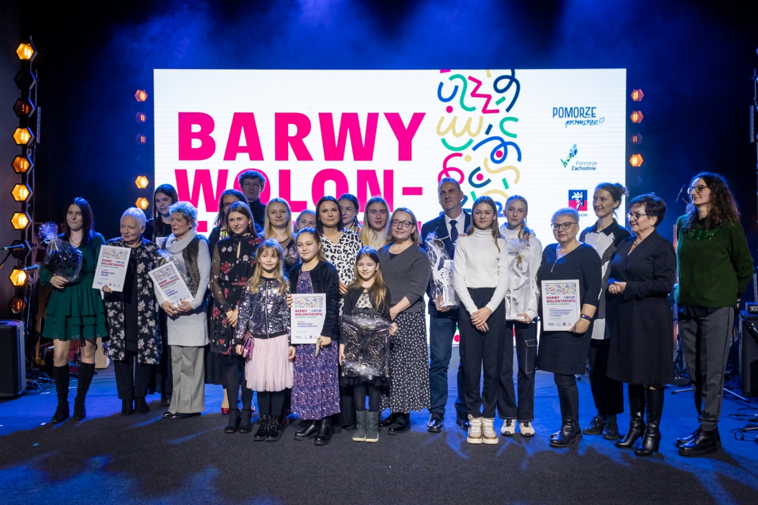 Barwy Wolontariatu na Pomorzu Zachodnim 2023 r. | Laureaci