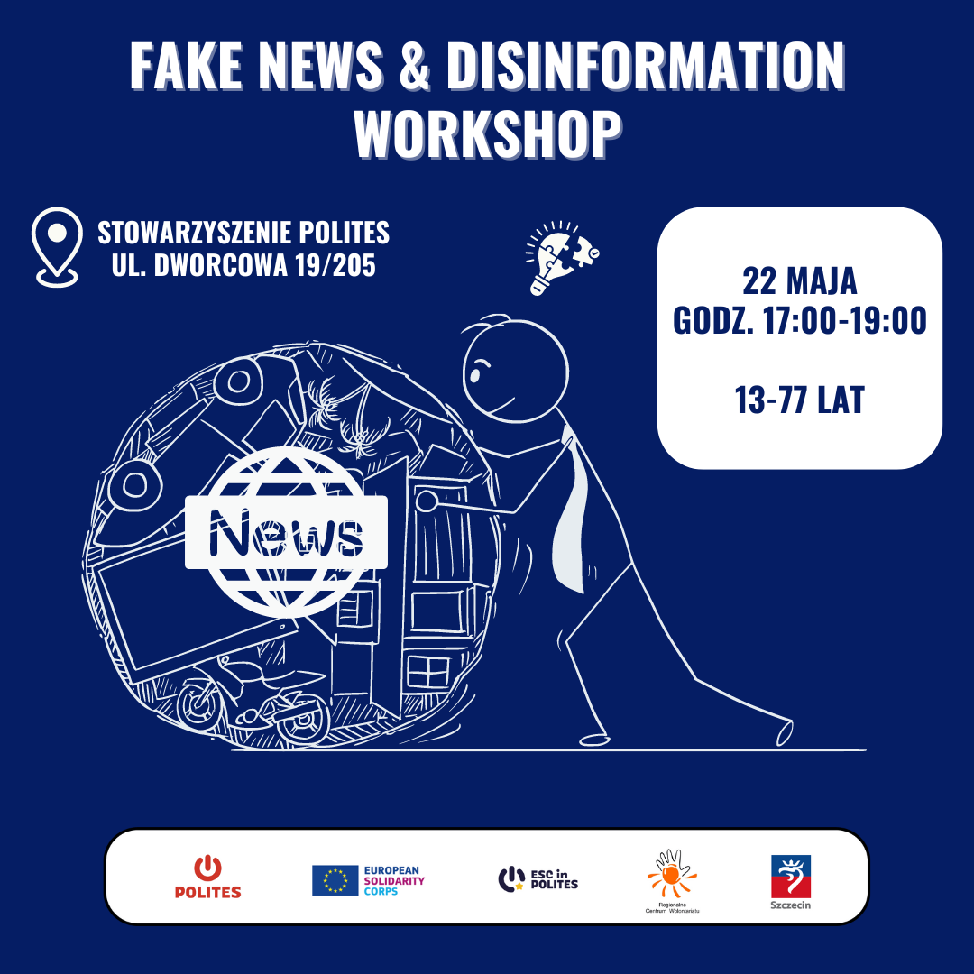  Warsztat w języku angielskim |Fake news i dezinformacja