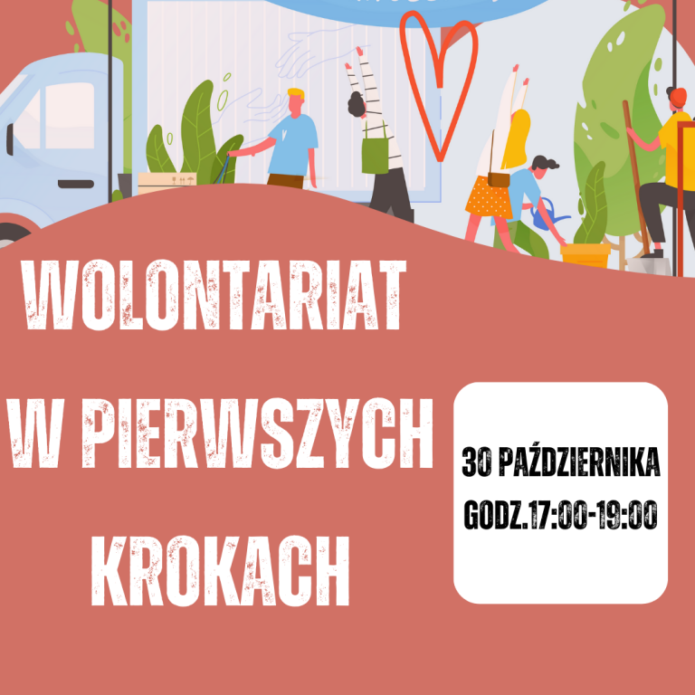 Warsztat pn. Wolontariat w pierwszych krokach| 30.10.2024 r.