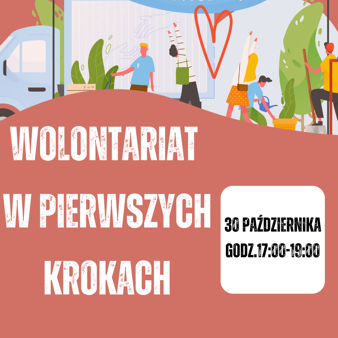 Warsztat pn. Wolontariat w pierwszych krokach| 30.10.2024 r.